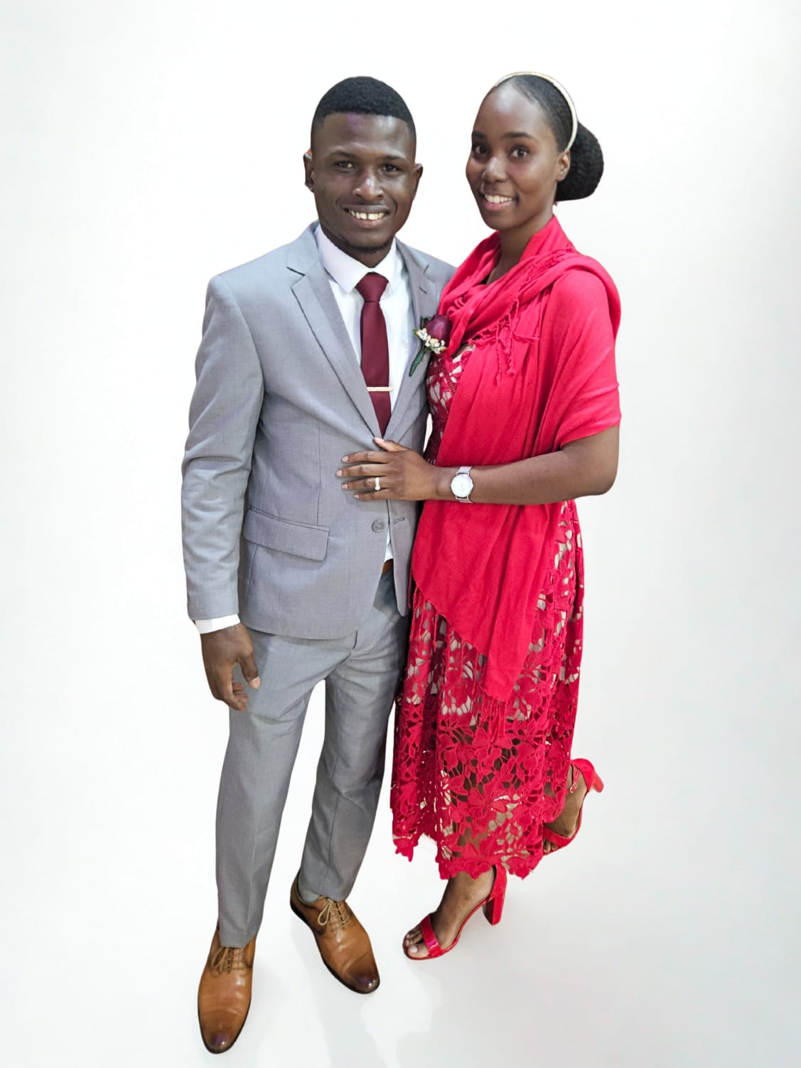 Pastor Kiwayne Ferron and wife